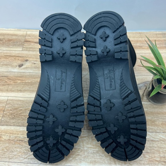 Sam Edelman Louisa Mixed Media Waterproof Rain Boot sz 9 - Picture 7 of 13